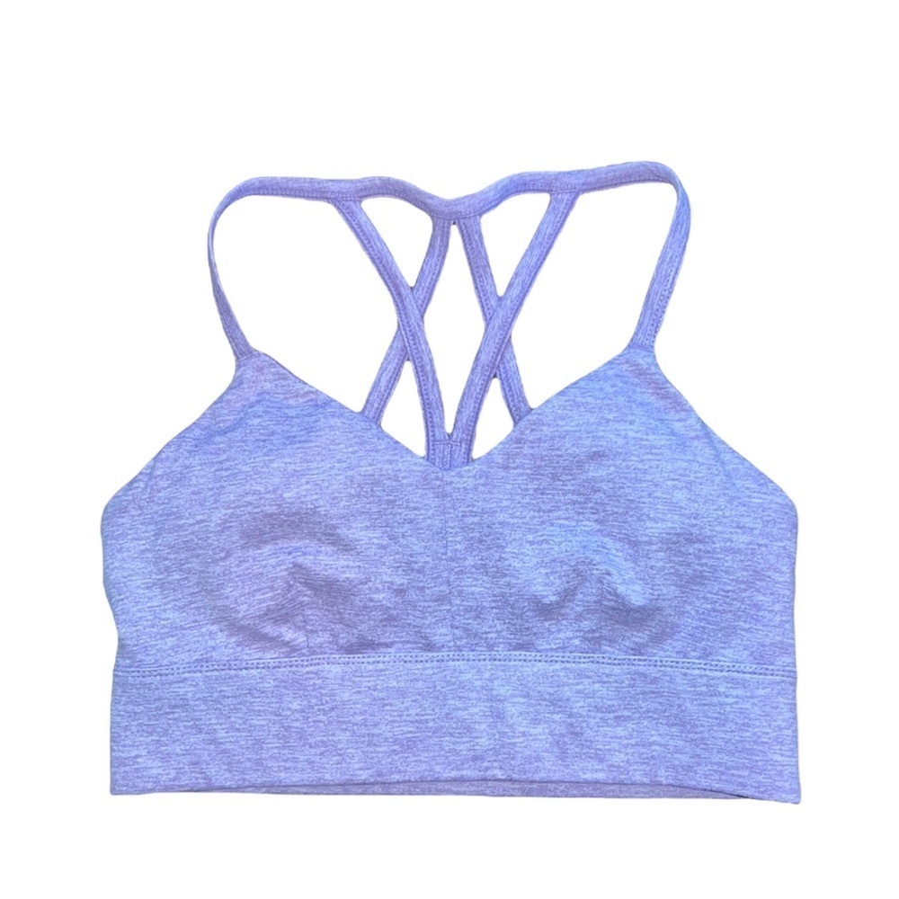 JOY LAB LILAC SPORTS BRA size small